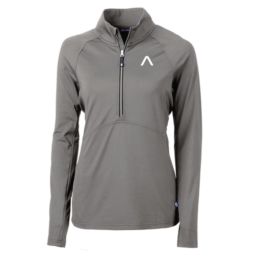 Cutter & Buck - Adapt Recycled Soft Knit Stretch Ladies' Quarter Zip Pullover