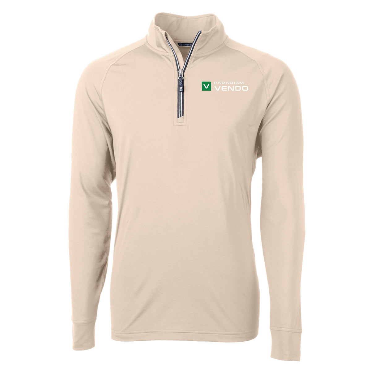 Cutter & Buck - Adapt Recycled Soft Knit Stretch Men's Quarter Zip Pullover