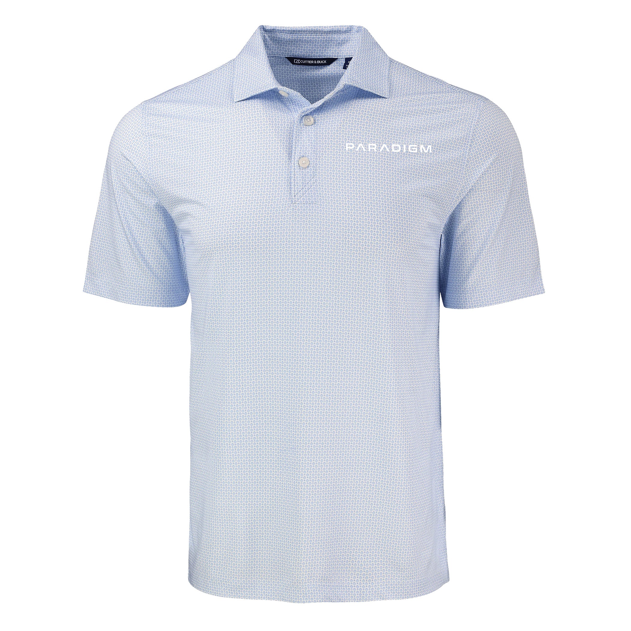 Cutter & Buck - Pike Recycled Diamond Dot Print Men's Polo